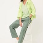 Olsen Clara Shirt With V-Neck And Drawstring