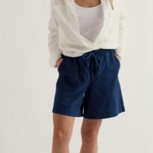 Seasalt Eskelli Wide Leg Denim Shorts