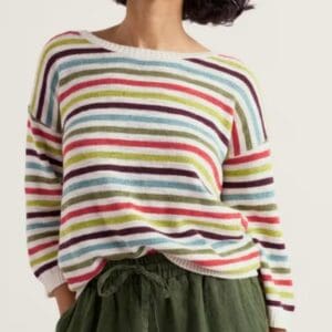 Seasalt Knavock Striped Jumper
