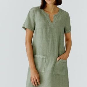 Oui Linen Dress - 97170