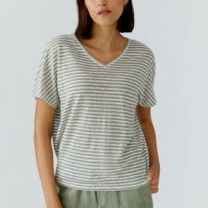 Oui Linen T-Shirt