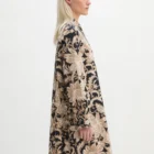 Relaxed shirt dress made from papertouch poplin with