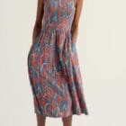 Seasalt Porthmeor Wave Dress in GOTS-Certified Organic Cotton Jersey