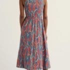 Seasalt Porthmeor Wave Dress in GOTS-Certified Organic Cotton Jersey