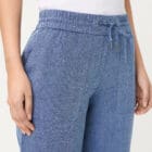 Lisa Straight Women's Blue Linen-Cotton Pants – Ciao Amore