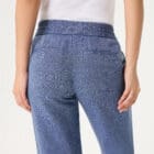 Lisa Straight Women's Blue Linen-Cotton Pants – Ciao Amore
