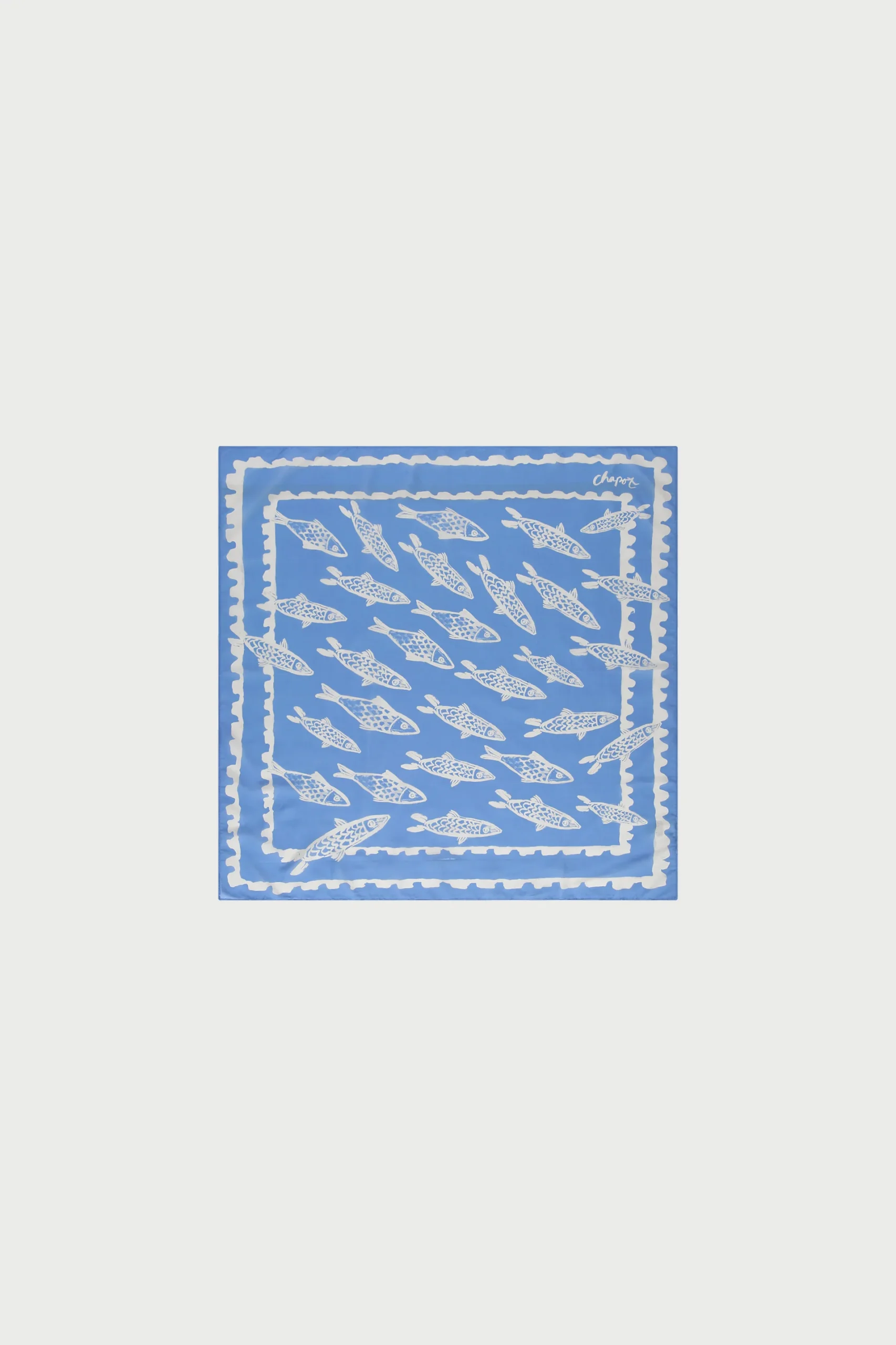 ACCSCA01SS260242_0242_School_Of_Fishes_Scarf_01_38ceb341-9c59-48a7-86f7-060cb991eed4 Fabienne Chapot School Of Fishes Scarf