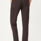 Olsen Lisa Straight Linen Trousers - Savanna Sky